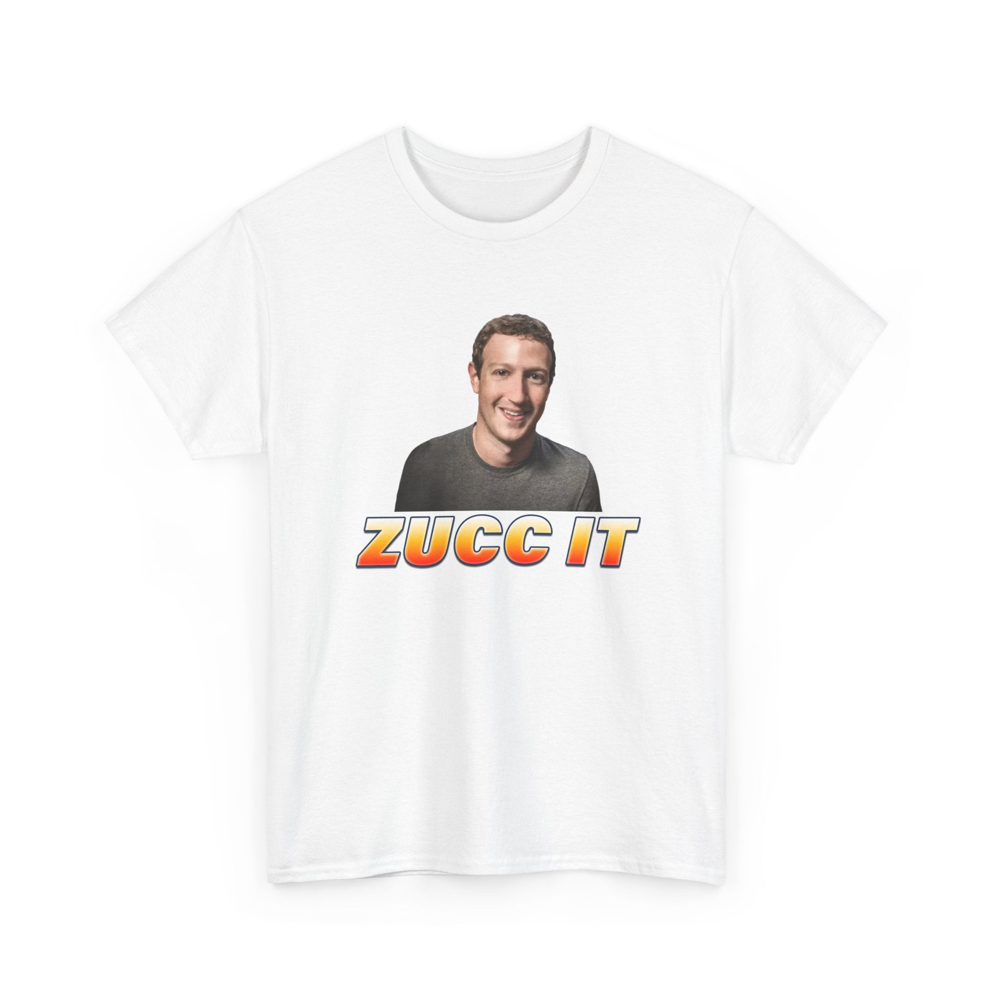 Mark Zuckerberg 'Zucc It' T-Shirt | Funny Parody Tee