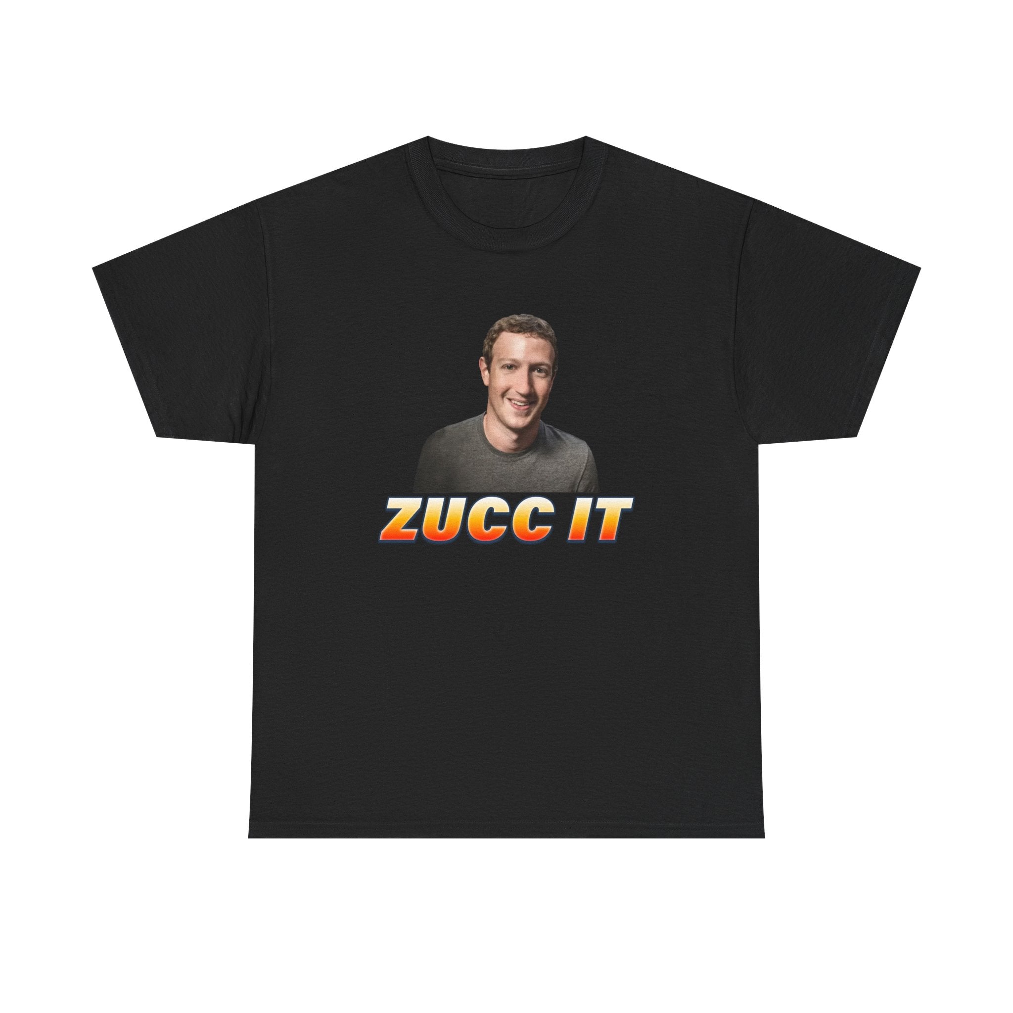 Mark Zuckerberg 'Zucc It' T-Shirt | Funny Parody Tee