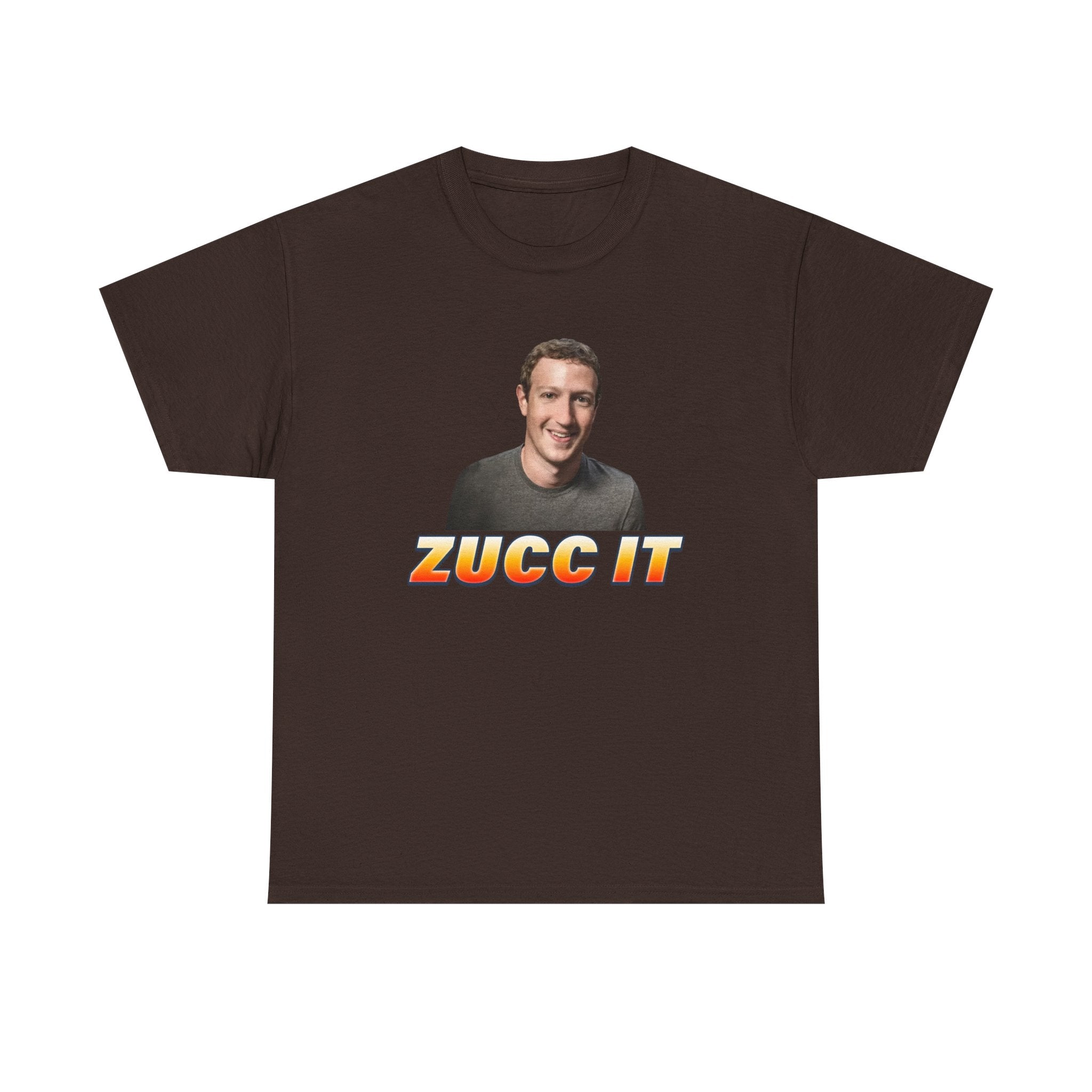 Mark Zuckerberg 'Zucc It' T-Shirt | Funny Parody Tee
