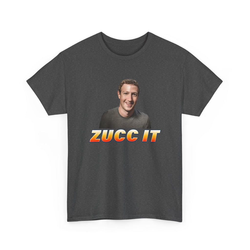 Mark Zuckerberg 'Zucc It' T-Shirt | Funny Parody Tee