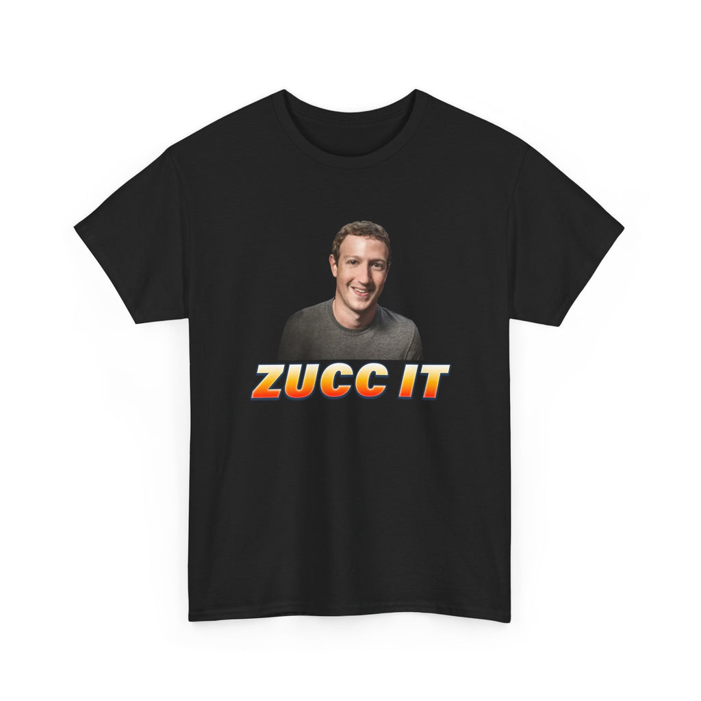 Mark Zuckerberg 'Zucc It' T-Shirt | Funny Parody Tee