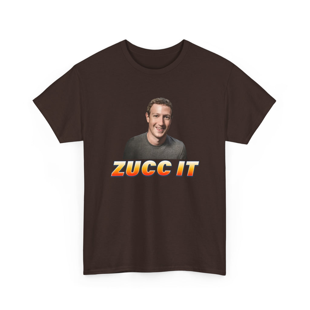 Mark Zuckerberg 'Zucc It' T-Shirt | Funny Parody Tee