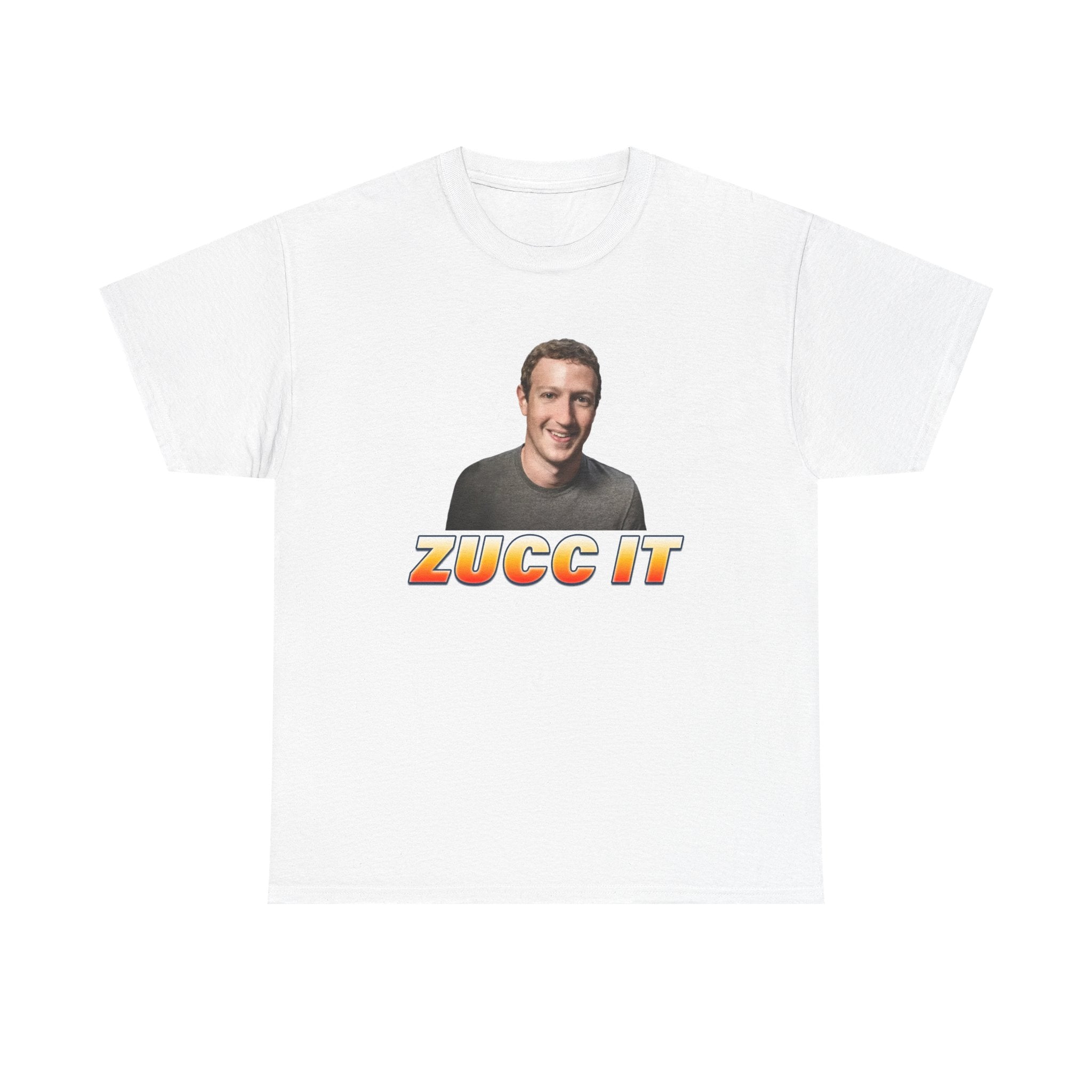 Mark Zuckerberg 'Zucc It' T-Shirt | Funny Parody Tee