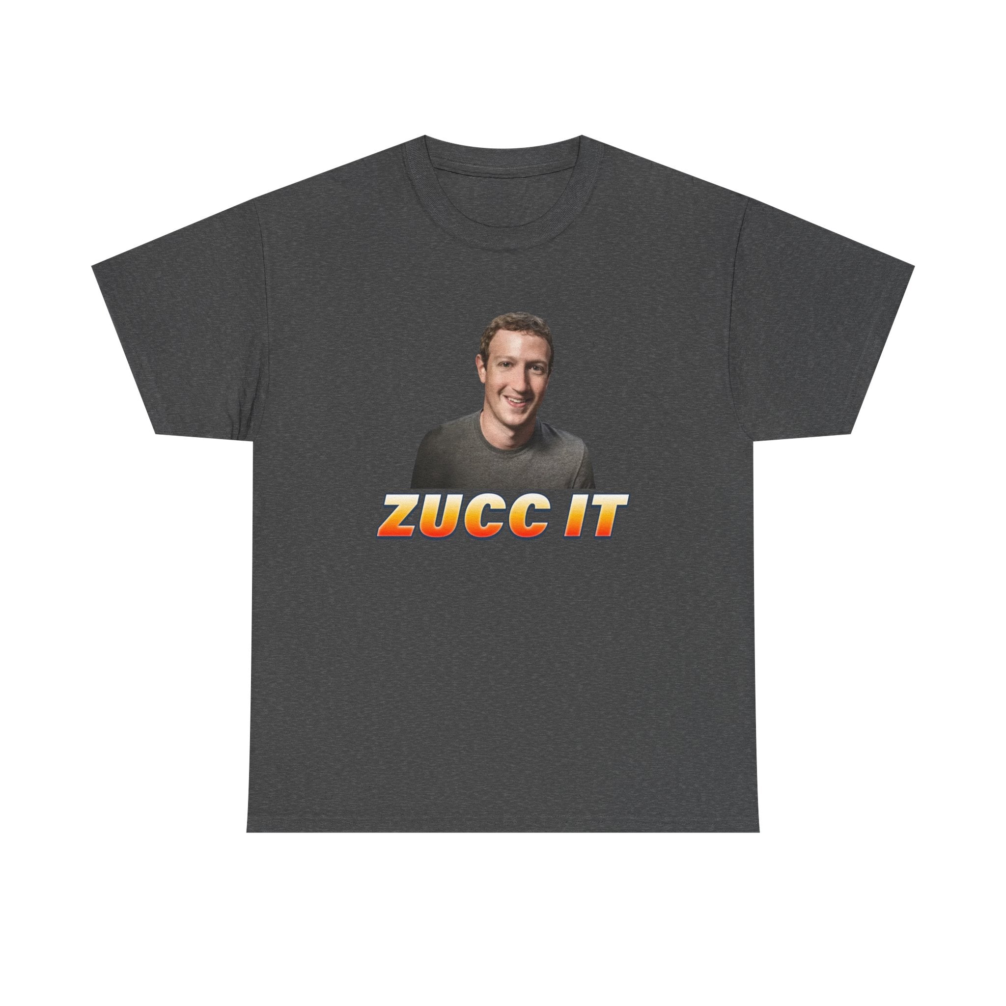 Mark Zuckerberg 'Zucc It' T-Shirt | Funny Parody Tee